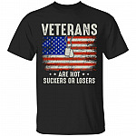 Vintage Veterans Shirt, Black, Unisex T-Shirt