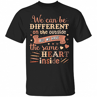 Diff Shirt, Black, Unisex T-Shirt