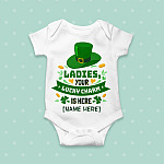 1kng. Lucky charm (baby onesie).mk2-SF Wonder Comic #244b2d
