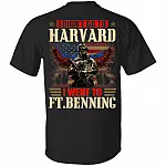 I Didn't Go To Harvard I Went To, Black, Unisex T-Shirt