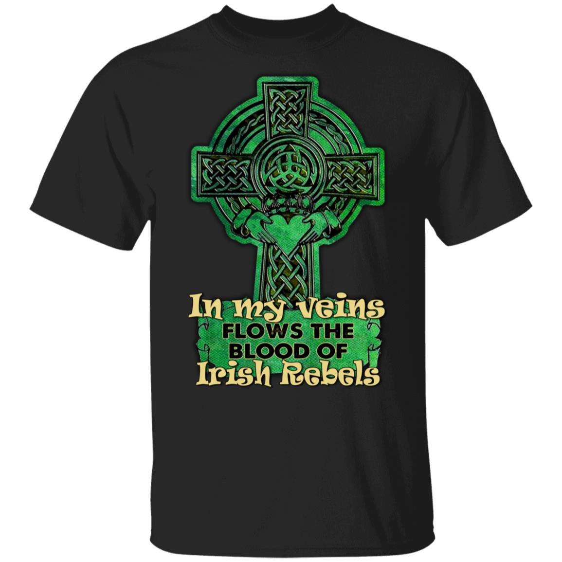 Irish Shirt, Black, Unisex T-Shirt