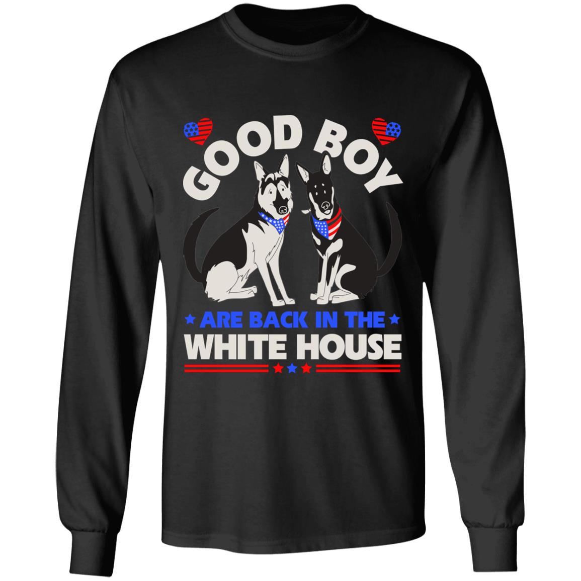 goodboy hoodie, Black, Long Sleeve