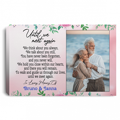 0.75'' Framed Canvas