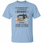 It Started Out T-shirt, Light Blue, Unisex T-Shirt It Started Out T-shirt, Light Blue, Unisex T-Shirt