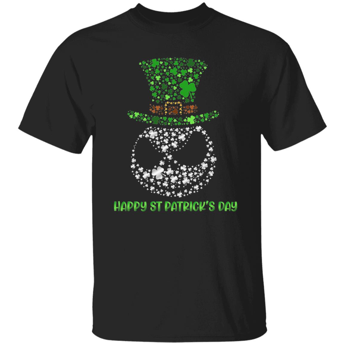 Happy St Patrick's Day T-Shirt, Black, Unisex T-Shirt