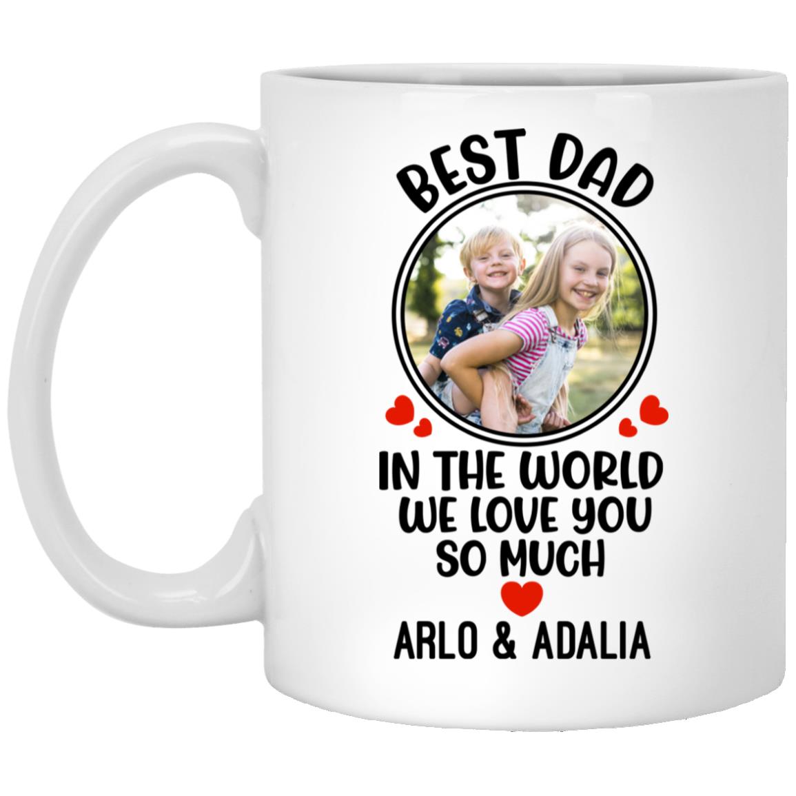 Personalized Custom Photo, White, 11 oz. White Mug