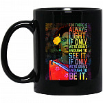 Amanda Mug, Black, 11 oz. Black Mug
