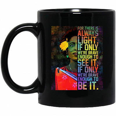 Amanda Mug, Black, 11 oz. Black Mug