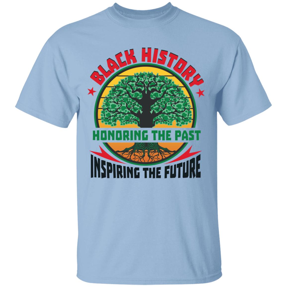 Black History T-Shirt, Light Blue, Unisex T-Shirt