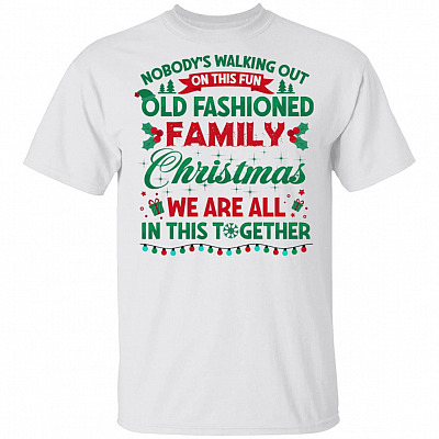 Nobody's Walking T-Shirt, White, Unisex T-Shirt