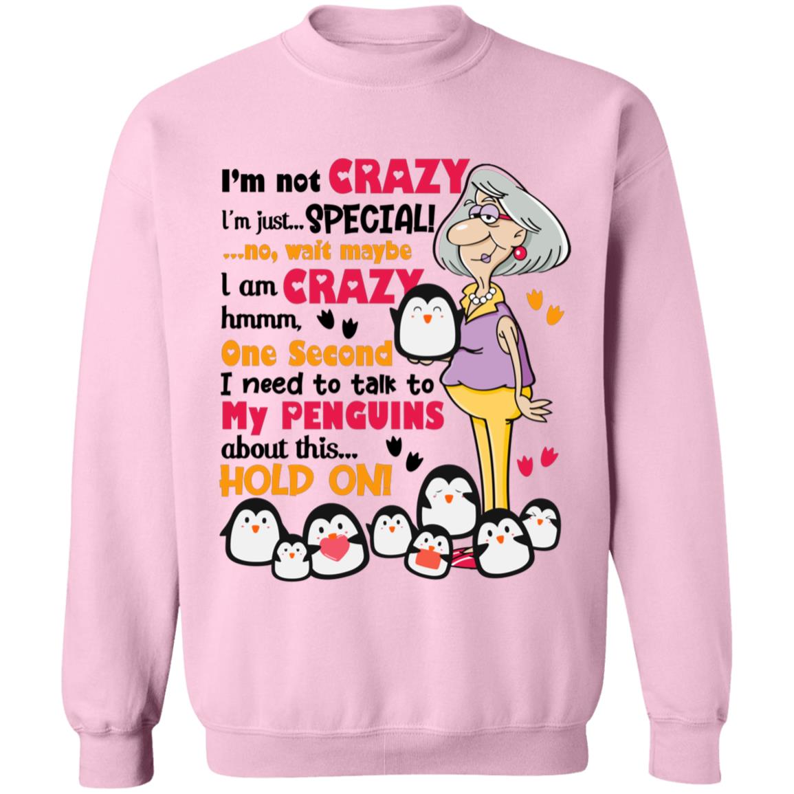 Penguins Shirt, Light Pink, Sweatshirt