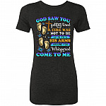 God Saw You Getting Tired A Cure, Vintage Black, Premium Ladies T-Shirt