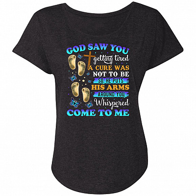 Ladies Triblend Dolman Sleeve