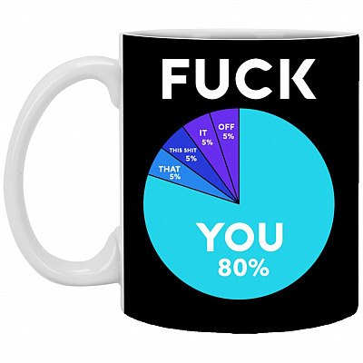 XP8434 11 oz. White Mug, Black, 11 oz. White Mug