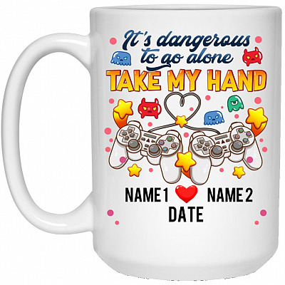 15 oz. White Mug