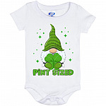 Pint Sized Gnome baby, White, Baby Onesie - 06 Month Pint Sized Gnome baby, White, Baby Onesie - 06 Month