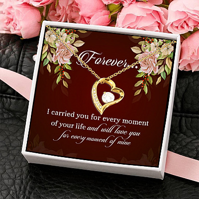 I Will Love You For Every Moment Of Mine Forever Love Pendant Necklace - Baby Loss Necklace