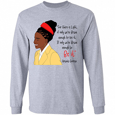 Brave Hoodie, Sport Grey, Long Sleeve