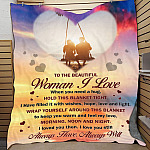 1VT. To The Beautiful Women Custom blanket mk2
