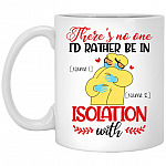 Personalized There's, White, 11 oz. White Mug