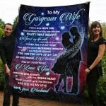 8O. Gorgeous Wife I Fell Mockup Blanket 12