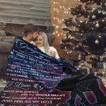 8O. Gorgeous Wife I Fell Mockup Blanket 14