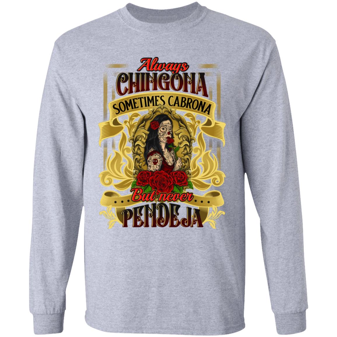 Chigona Hoodie, Sport Grey, Long Sleeve