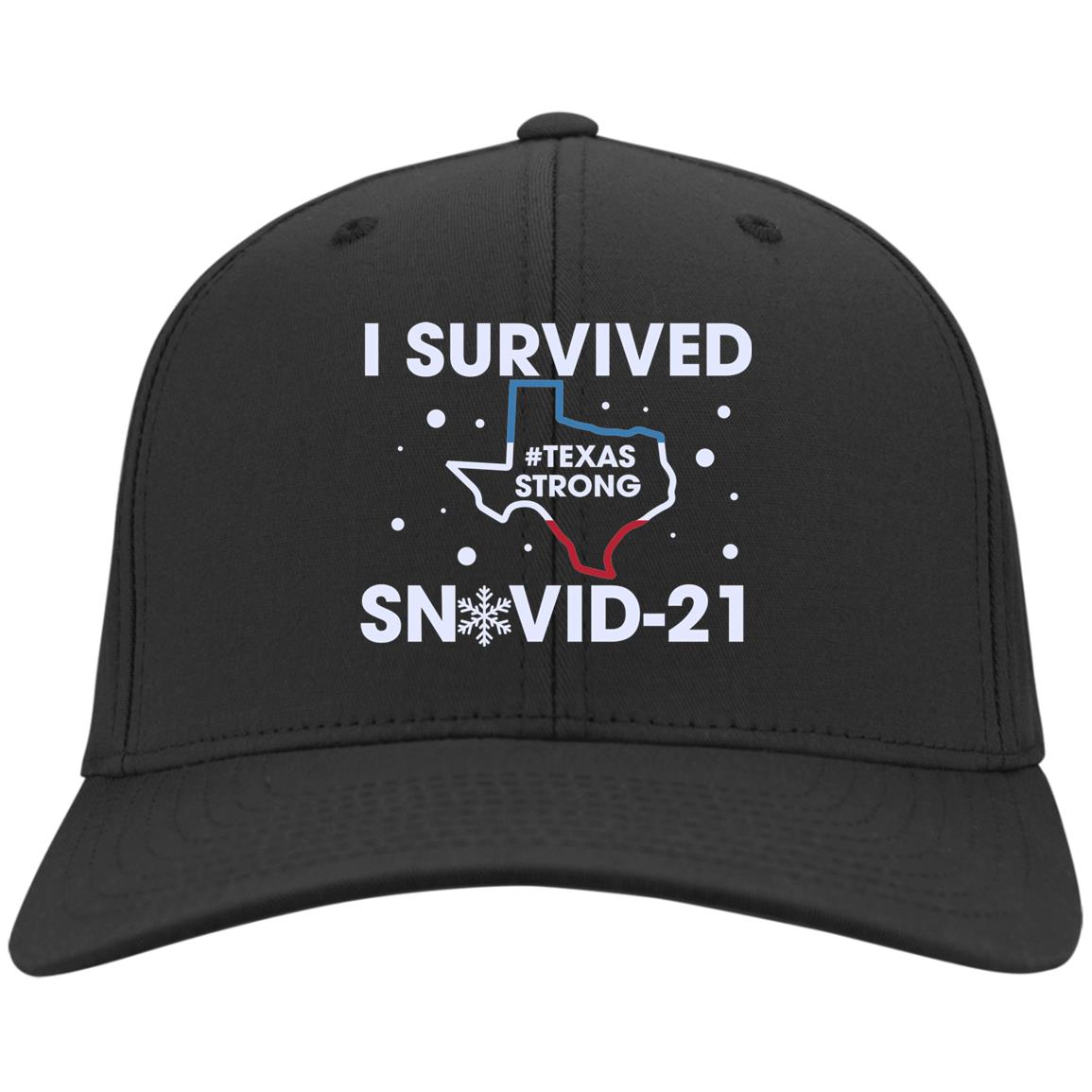 Snovid Hat, Black, Twill Cap