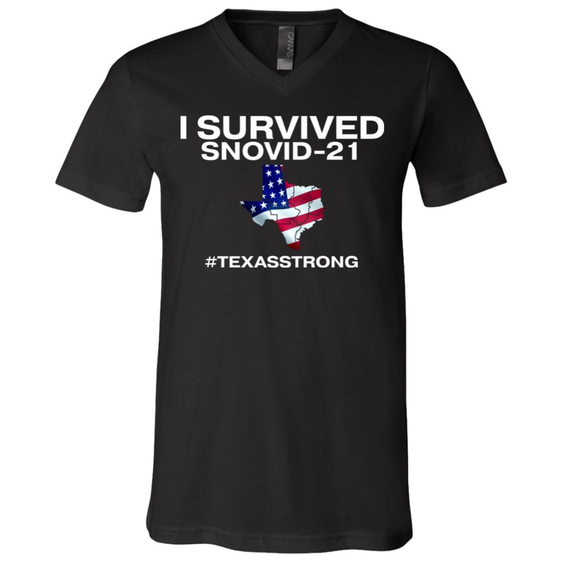 Stay Strong T shirt V neck, Black, V-Neck T-Shirt