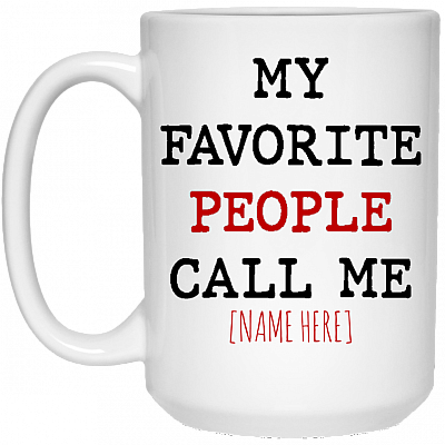 15 oz. White Mug