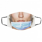 Bandit Prank Man, White, Cloth Face Cover – Medium/Large Bandit Prank Man, White, Cloth Face Cover – Medium/Large