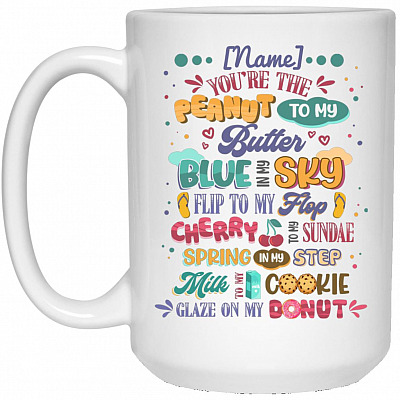 15 oz. White Mug