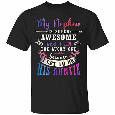 Nephew Shirt, Black, Unisex T-Shirt