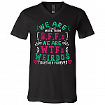 We Are More Than BFFs, Black, V-Neck T-Shirt We Are More Than BFFs, Black, V-Neck T-Shirt