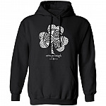 5MH. Shamrock Irish (4), Black, Hoodie