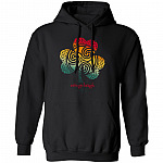 5MH. Shamrock Irish (5), Black, Hoodie