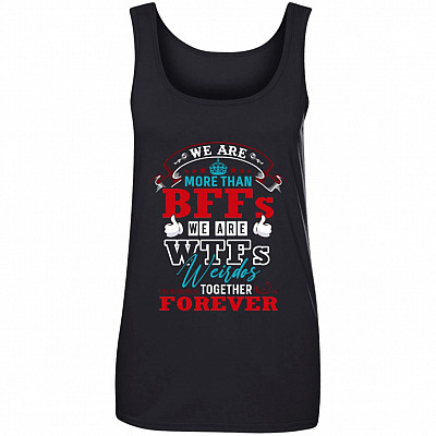 BFF Tank, Black, Ladies Tank Top