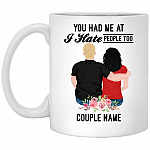 COUPLE MUG, White, 11 oz. White Mug