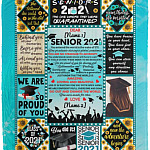 Personalized 2021 Blanket, White, Cozy Plush Fleece Blanket - 50x60 Personalized 2021 Blanket, White, Cozy Plush Fleece Blanket - 50x60