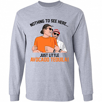 Tequila Hoodie, Sport Grey, Long Sleeve