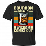 Bourbon Shirt, Black, Unisex T-Shirt