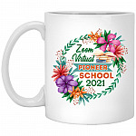 Zoom Virtual Mug, White, 11 oz. White Mug