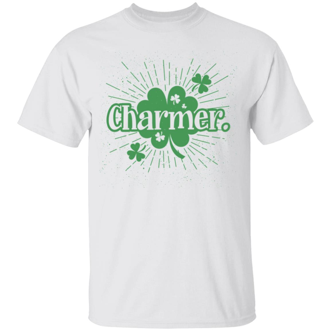 Charmer Youth Tee - St Patrick's Day Gift Baby Outfit, White, Youth T-Shirt
