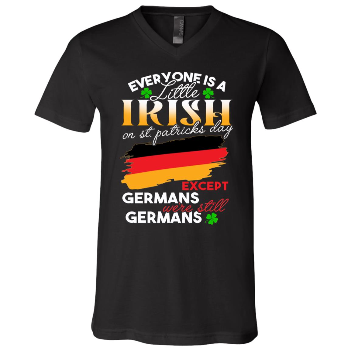 Everyone Is A Little Irish, Black, V-Neck T-Shirt Everyone Is A Little Irish, Black, V-Neck T-Shirt