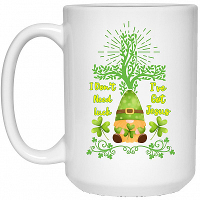 15 oz. White Mug