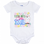 Personalized Little Miss Cottontail Happy Easter Day Baby Onesie - Toddler Baby Infant Bodysuit, White, Baby Onesie - 12 Month Personalized Little Miss Cottontail Happy Easter Day Baby Onesie - Toddler Baby Infant Bodysuit, White, Baby Onesie - 12 Month