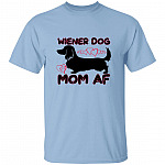 mom af, Light Blue, Unisex T-Shirt