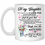 From Mom to, White, 11 oz. White Mug
