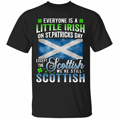 irish tee, Black, Unisex T-Shirt