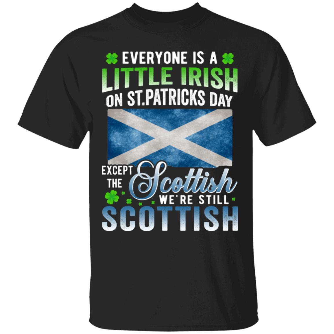 irish tee, Black, Unisex T-Shirt
